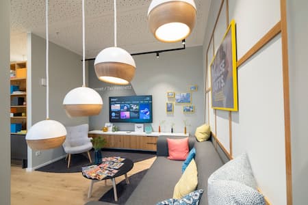 Blick ins Wohnzimmer