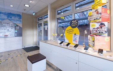 Blick zu Mobilfunk